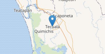 Карта Текуала