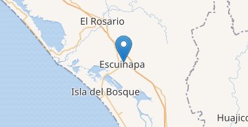 Карта Ескуинапа-де-Идальго