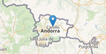 地图 Canillo