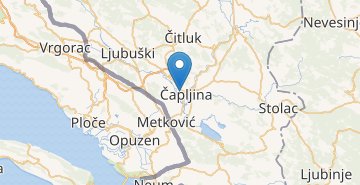 地图 Capljina