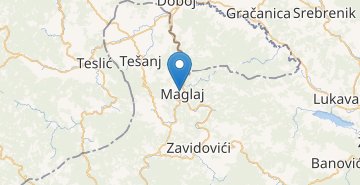 地图 Maglaj