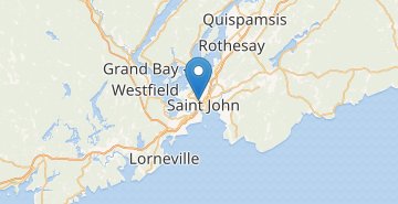 地图 Saint John
