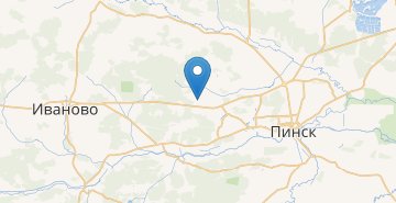 Мапа Березовичи, Пинский р-н БРЕСТСКАЯ ОБЛ.