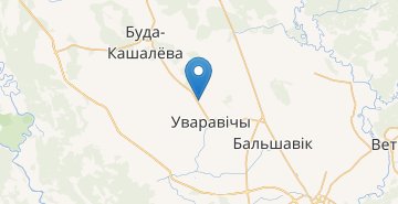 Карта Теклевка, Буда-Кошелевский р-н ГОМЕЛЬСКАЯ ОБЛ.