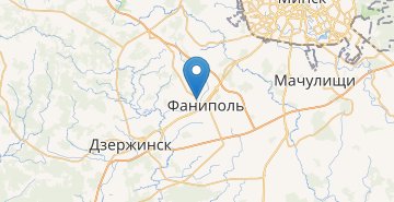 地图 Novinka, Dzerzhinskiy r-n MINSKAYA OBL.