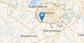 地图 Brilevicha Ul, MINSK Belarus