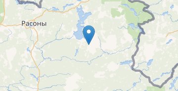 Mapa Dvorische, Krasnopolskiy selsovet, Krasnopolskiy s/s Rossonskiy r-n VITEBSKAYA OBL.