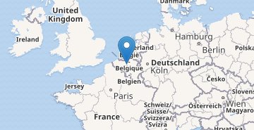 地图 Belgium
