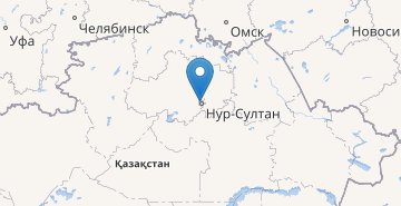 Мапа Казахстану