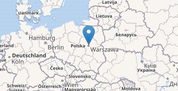 Mapa Polsko