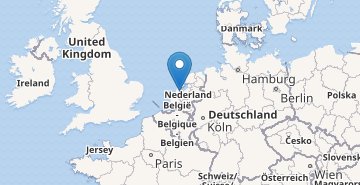 Карта Нидерландов