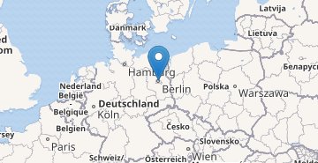 Mapa Německo