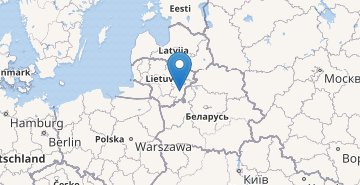 Map Lithuania