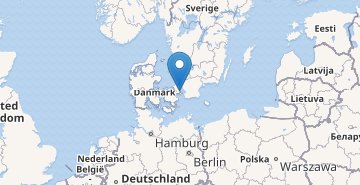 Мапа Данії