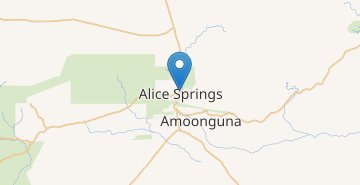 Карта Алис-Спрингс
