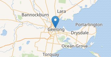 Mapa Geelong