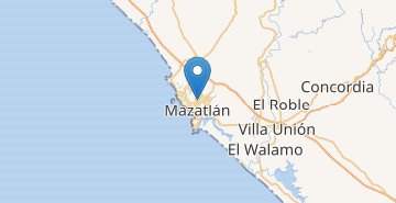 地图 Mazatlán