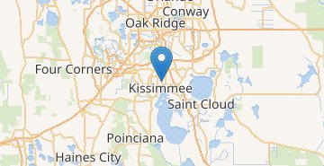 Mapa Kissimmee