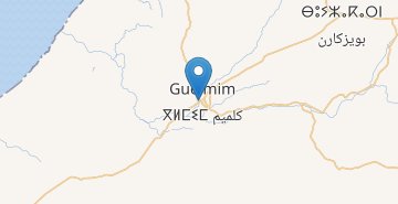 地图 Guelmim