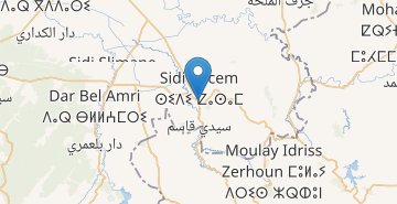 Карта Сиди-Касем