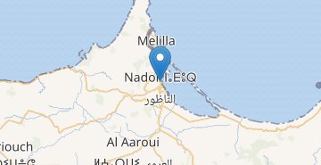 Map Nador