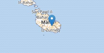 Карта Мальта аэропорт