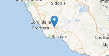 Map Vejer de la Frontera