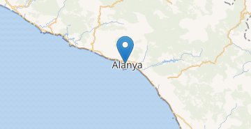 Карта Аланья