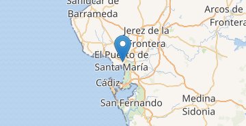 Карта Ель-Пуерто-де-Санта-Марія