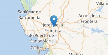 地图 Jerez de la Frontera