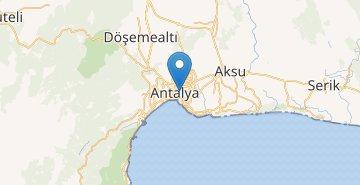 Карта Анталья