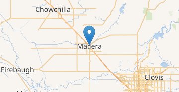 Map Madera