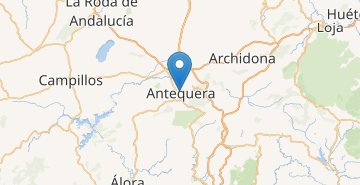 Map Antequera