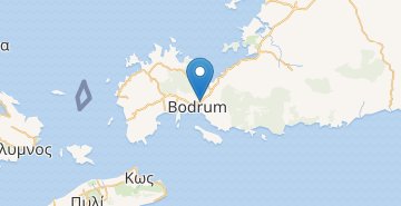 Карта Бодрум