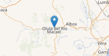 Карта Olula Del Rio