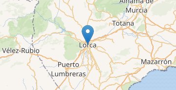 Map Lorca
