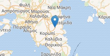 Мапа Афины аэропорт