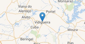 地图 Vidigueira