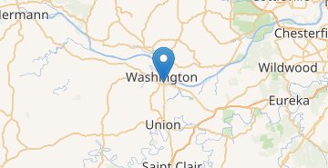 Карта Вашингтон (MO)