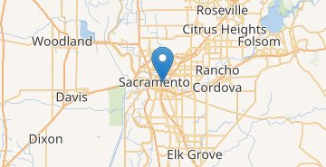 Mapa Sacramento