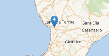 Map Lamezia Terme