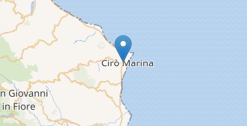 地图 Ciro Marina