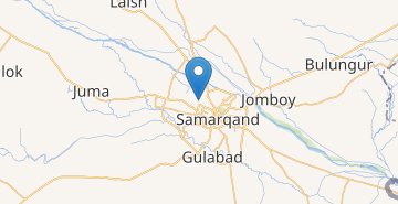 Карта Самарканд