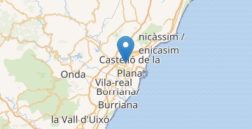 Mapa Castellón de la Plana