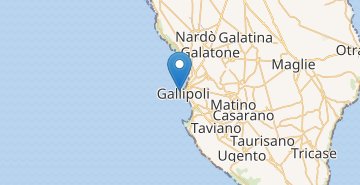 Map Gallipoli