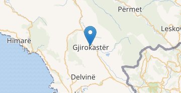 Карта Гирокастра