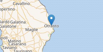 Map Otranto