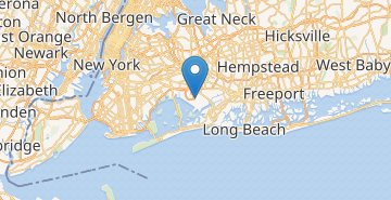 Карта Нью-Йорк аэропорт Джона Кеннеди