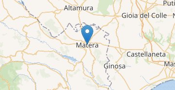 Mapa Matera