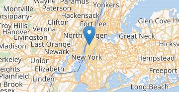Карта Нью-Йорк